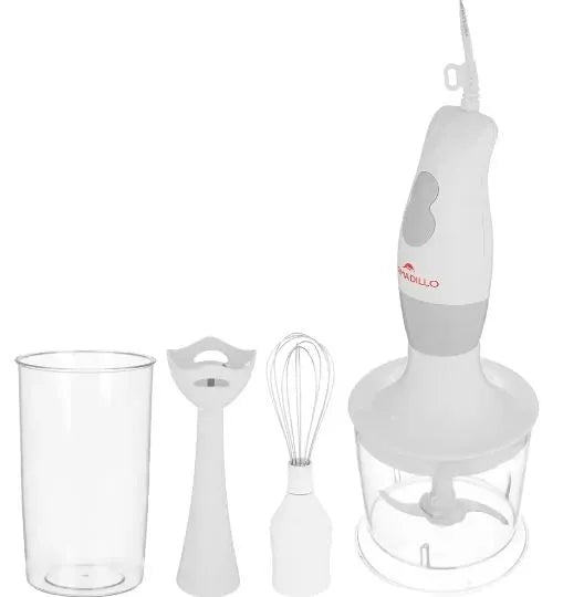 Armadillo hand blender, 400 watts, two speeds, with 600 ml beaker