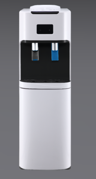 Fresh water cooler with 2 taps, cold water, enclosed cabinet, and stainless steel tank