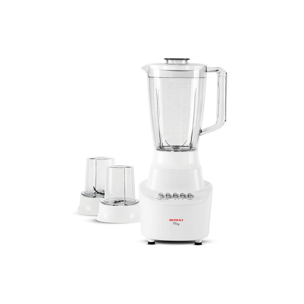 Sonai Play 3-in-1 blender, 400 watts, 1.5-liter capacity, 3 speeds